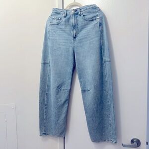 rag & bone
Charlie High Rise Barrel Leg Jeans in Millie